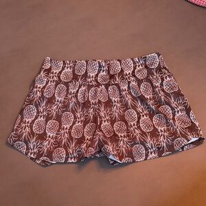 Pineapple Patterned Women's Athletic Shorts by Love Fitness